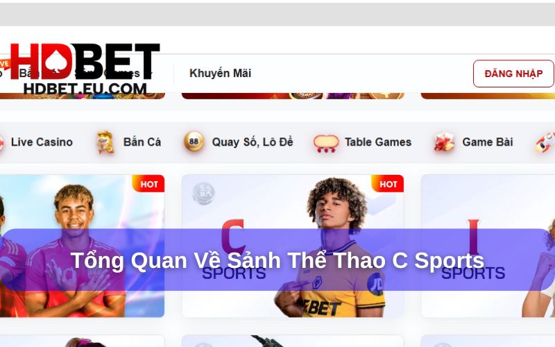 C Sports là sảnh game uy tín đã được chứng minh C Sports là sảnh game uy tín đã được chứng minh