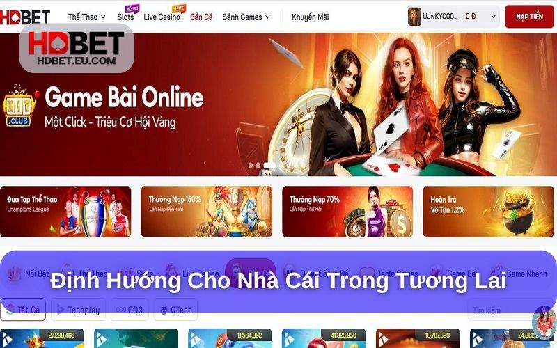 Mina HDbet hoạch định rõ ràng cho con đường phát triển của nhà cái