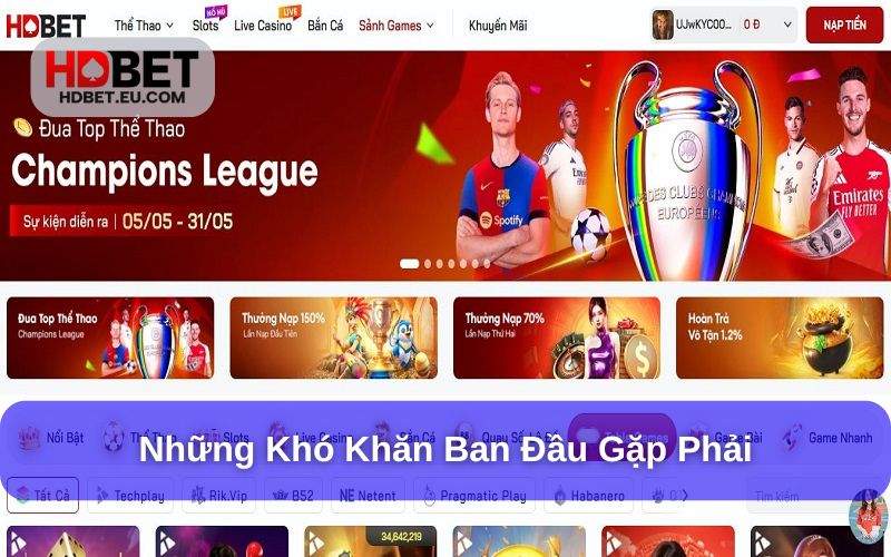 Bước đầu khó khăn của CEO tài năng Mina HDbet