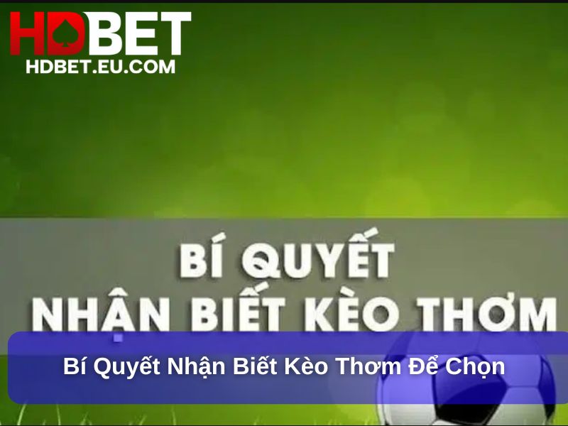 Kèo Thơm Bóng Đá – Bí Quyết Nhận Diện Và Tận Dụng Cơ Hội Thắng Lớn 3 Bí quyết nhận biết kèo thơm để chọn