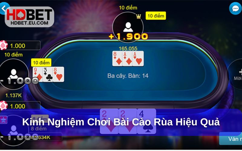 HDbet Eucom Hướng Dẫn Cách Chơi Bài Cào Rùa Siêu Chi Tiết 4 Kinh nghiệm cho người mới chơi bài cào rùa lần đầu