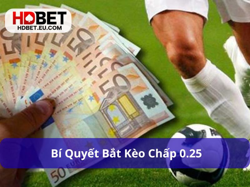 Kèo Chấp 0.25 - Hướng Dẫn Cách Bắt Kèo Đúng Chuẩn Nhất 3 Bí quyết bắt kèo chấp 0.25 hiệu quả