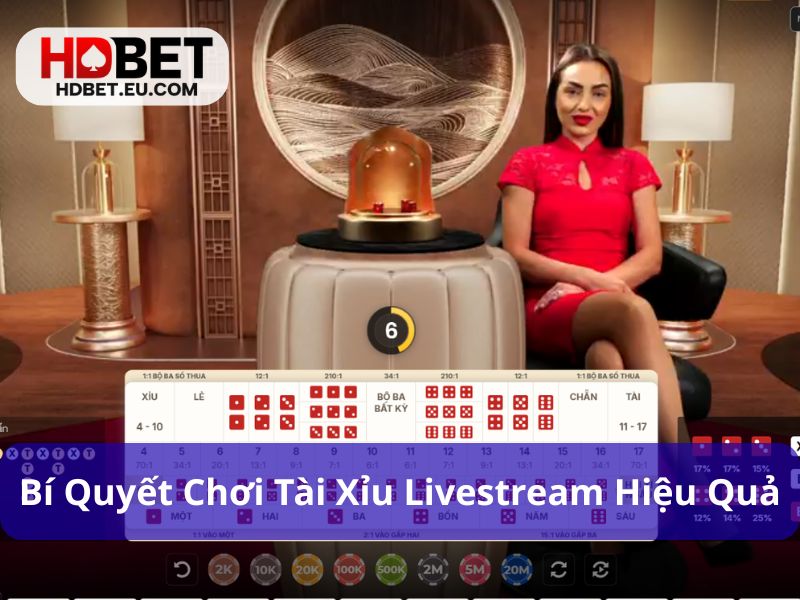 Tài Xỉu Livestream Là Gì? Lý Do Game Được Yêu Thích 2025 3 Bí quyết chơi tài xỉu livestream thắng đậm