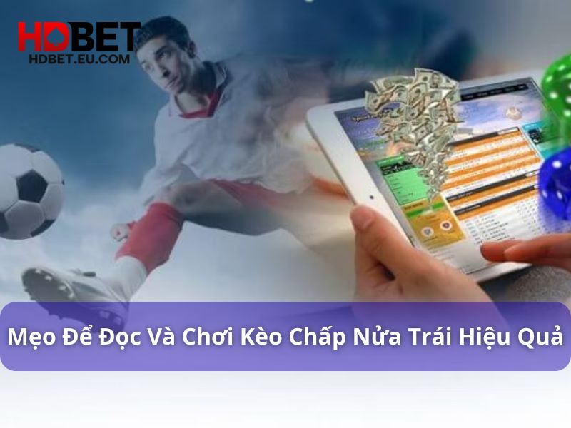 Kèo Chấp Nửa Trái Là Gì? Đọc Kèo Chấp 1/2 Dễ Dàng Tại HDBet 4 Kinh nghiệm chọn được kèo chấp nửa trái chuẩn